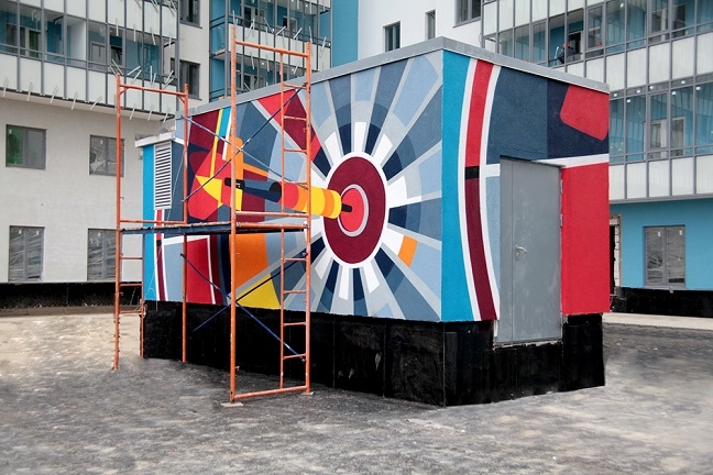 Строительная компания «Ойкумена» реализовала арт-проект в жилом комплексе «Граффити»